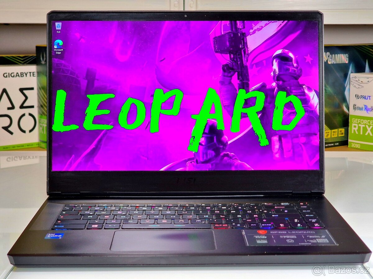 Herní notebook MSI LEOPARD GP66 | 240Hz | i7 | RTX 3070 140W