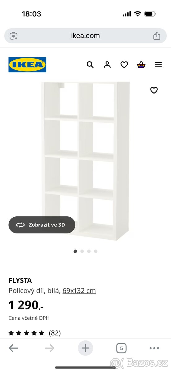 FLYSTA IKEA - 2ks