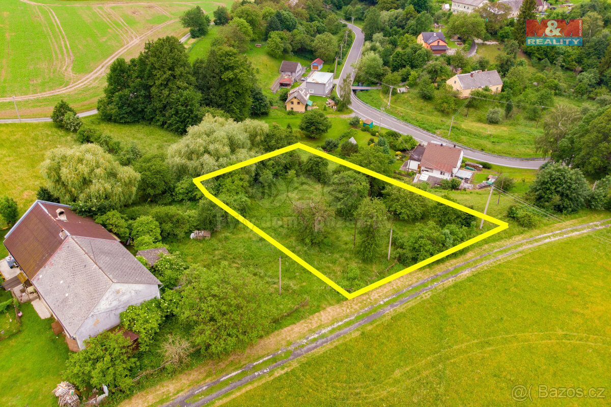 Prodej pozemku k bydlení, 1298 m², Žulová