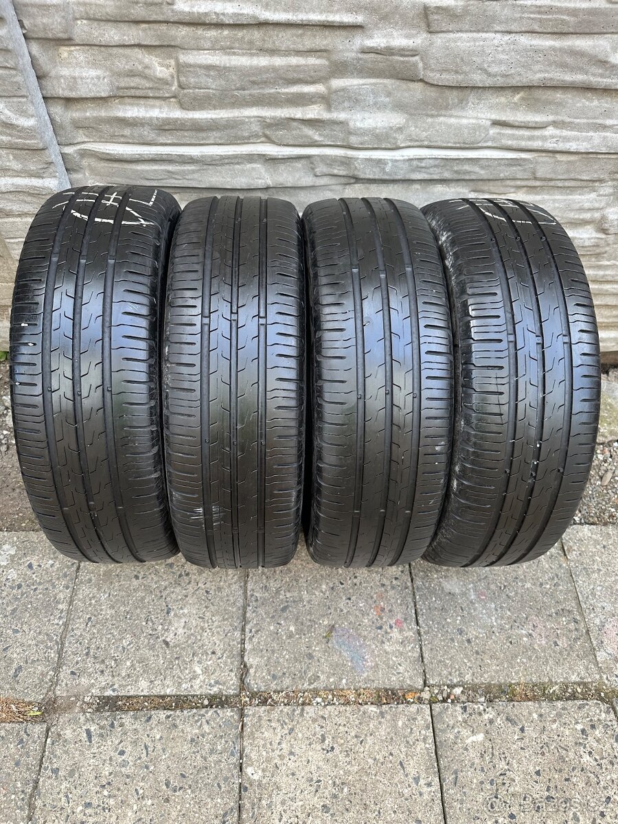 Použité letní pneu: 185/60/R15 - 4 kusy