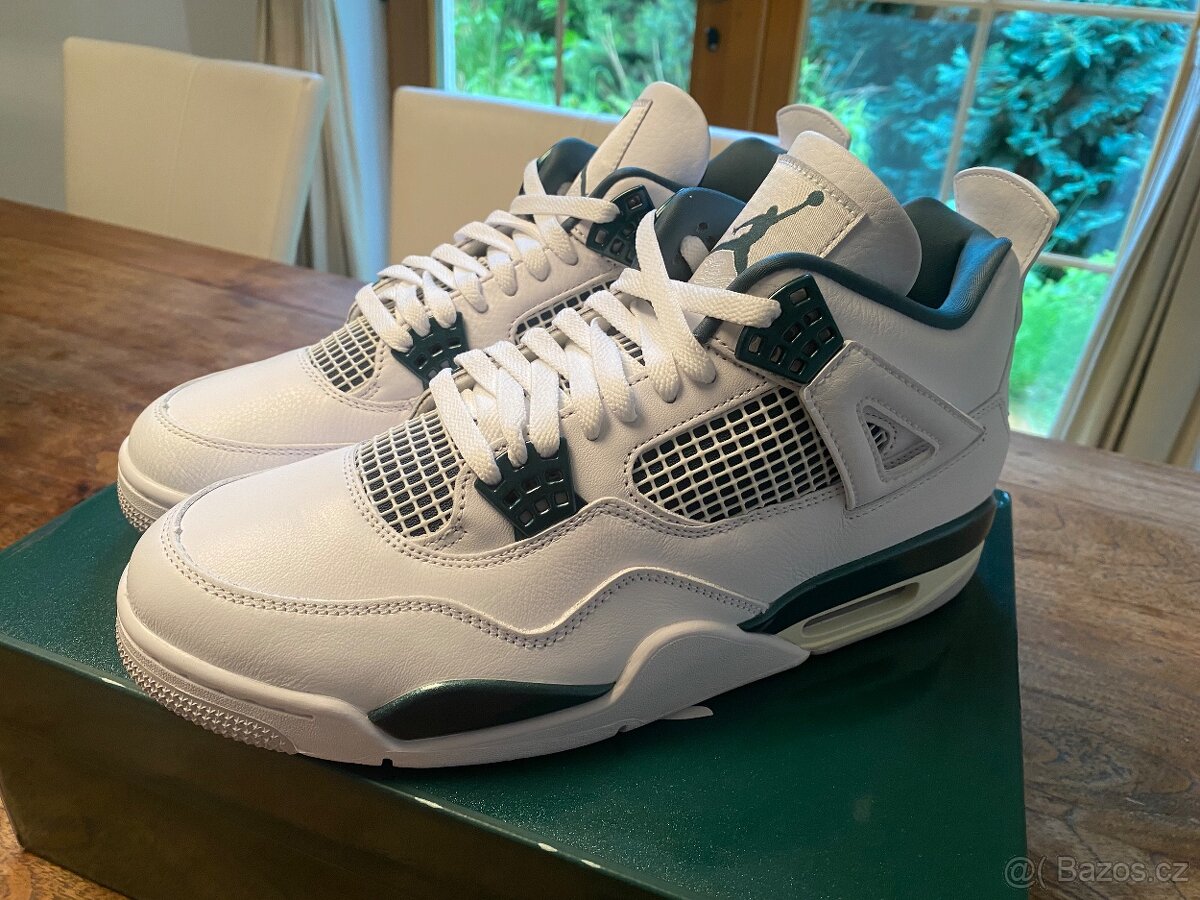 Jordan 4 Retro Oxidized Green