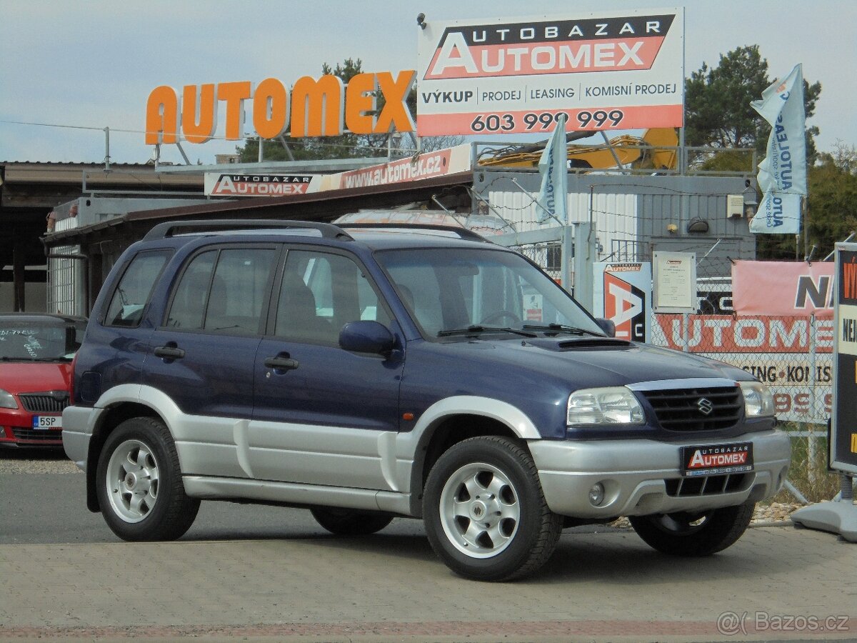 Suzuki Grand Vitara 2.0TD- 4x4- KLIMA- ČR- SERVISKA