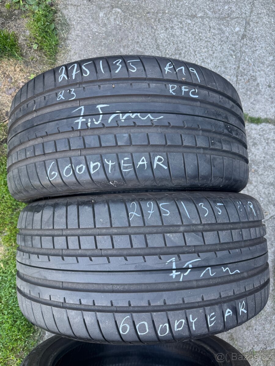 Letní pneu 2x275/35 R19 Goodyear RFC