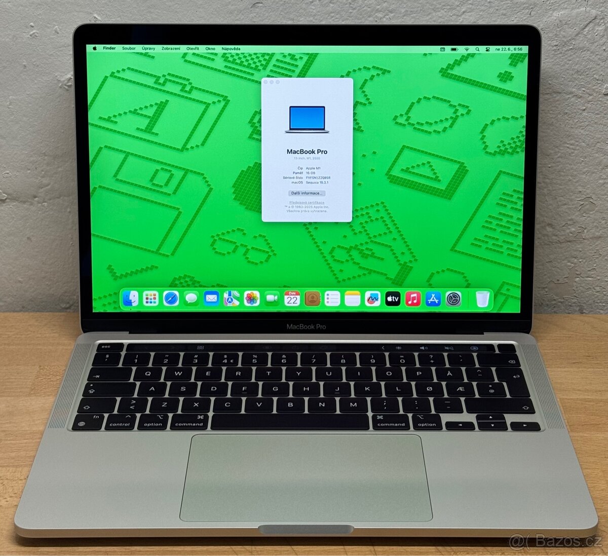 MacBook Pro M1 2020/16GB RAM/512GB SSD/Záruka