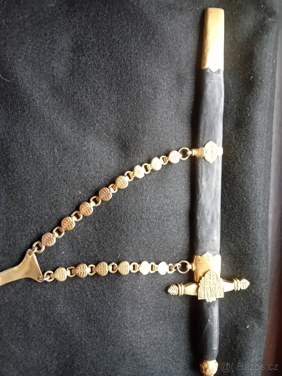 Kordik hradní stráž, kord,bodák, šavle