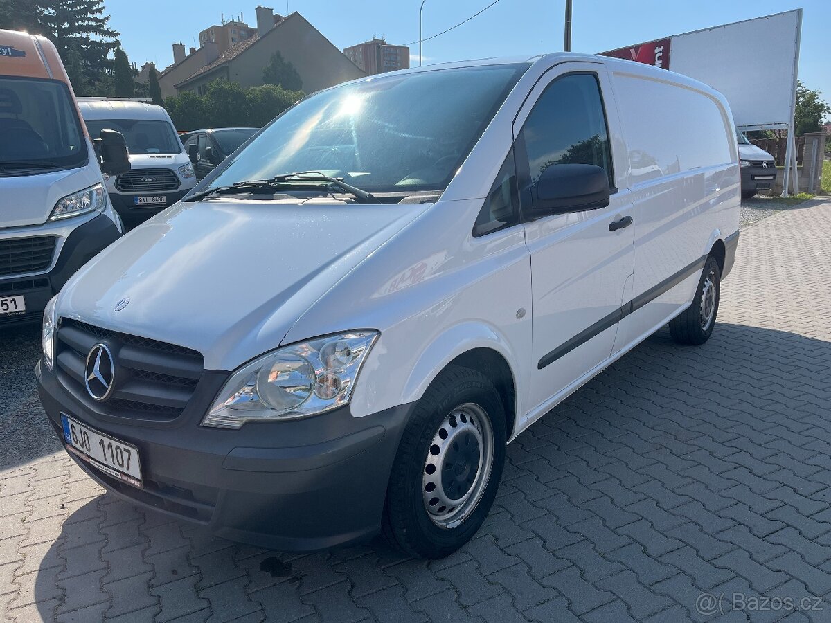 MB VITO R12 2,2CDi L2 LONG SKŘÍŇ,KLIMA,A1 STAV,1maj,ČR,TOP