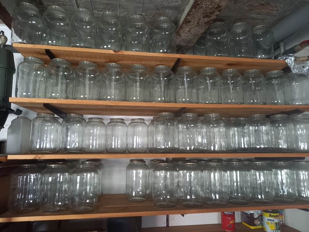 Zavařovací sklenice 3,5 l vč. zavařovacích víček