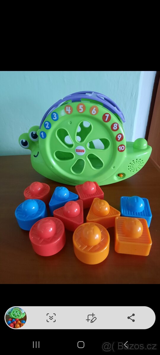 Šnek Fisher Price