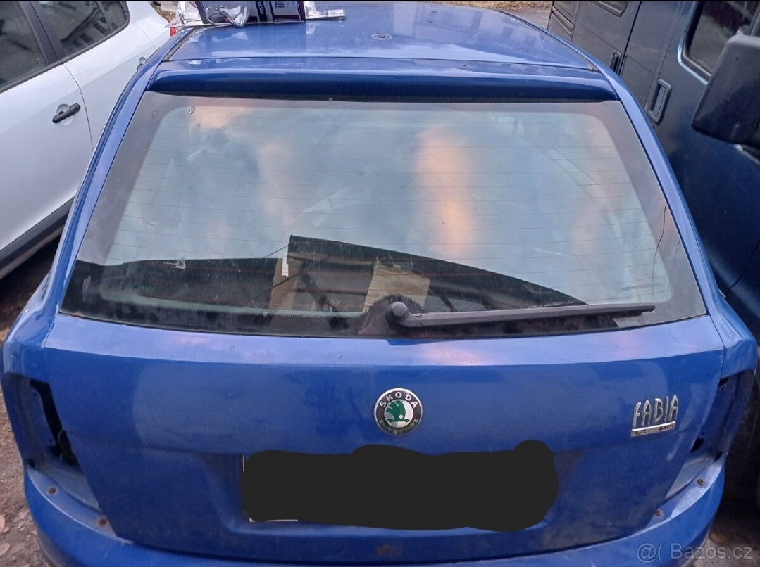 Páté dveře - Škoda Fabia ( modrá, zelená )