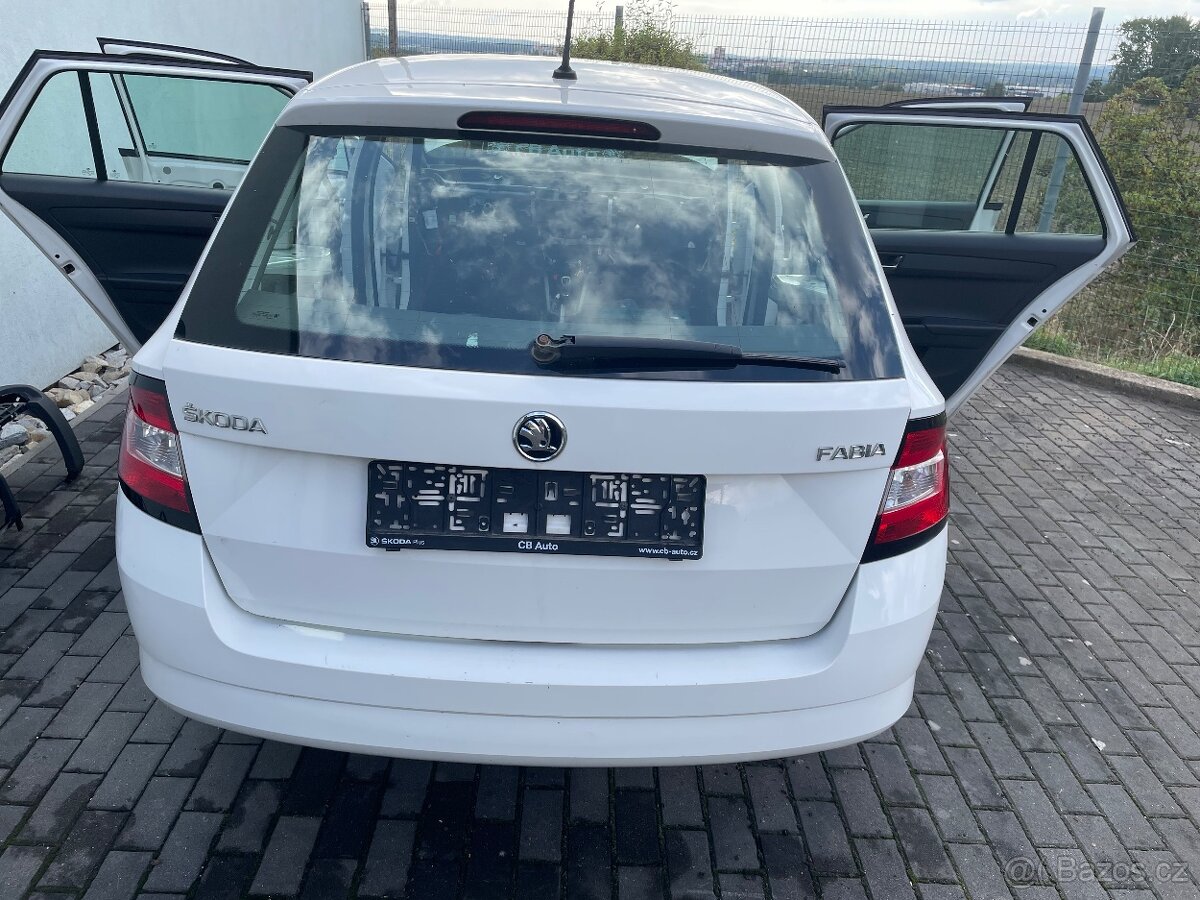 Fabia 3 páté dveře kombi