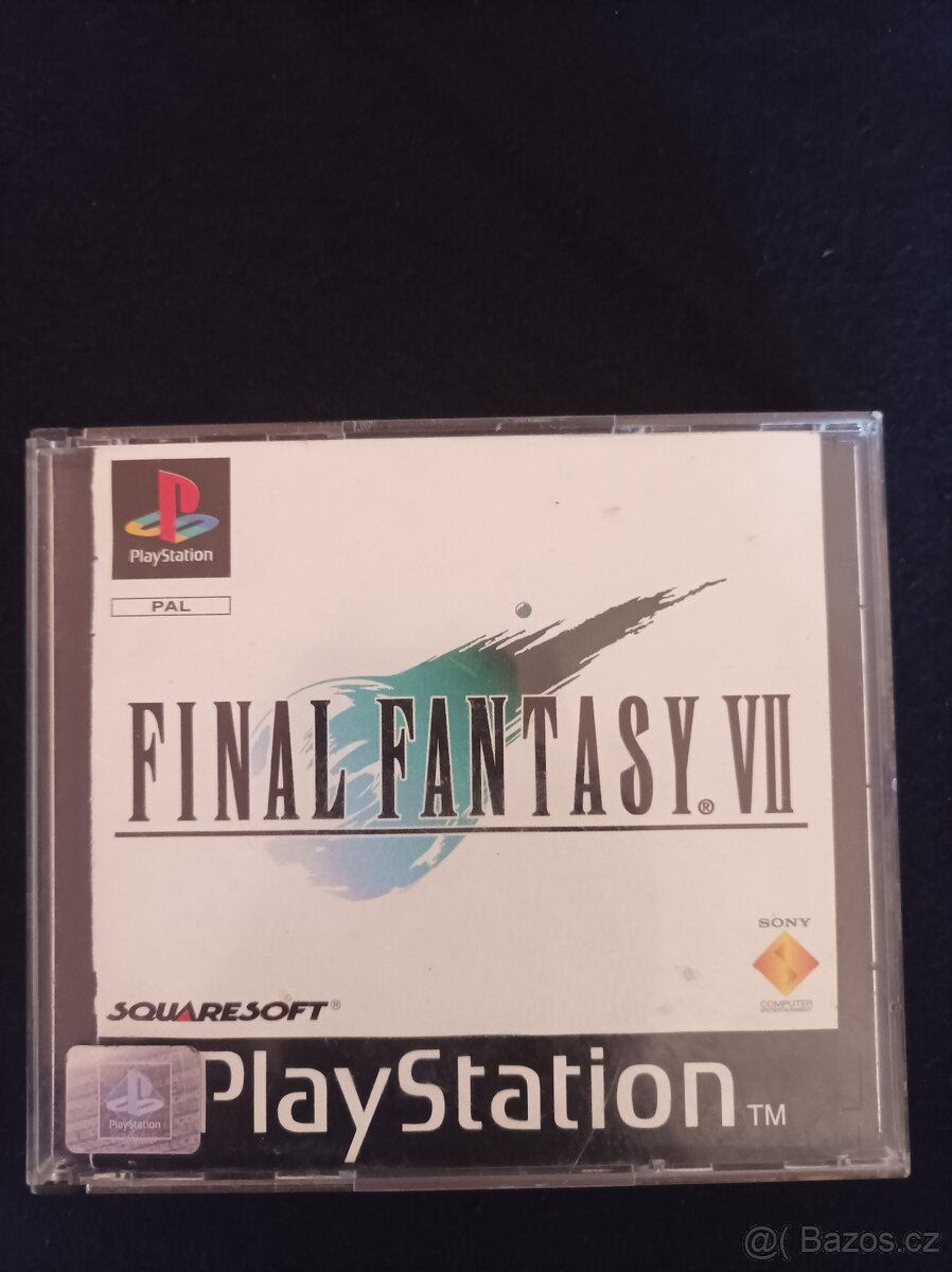 Prodám Final Fantasy VII (PAL) na PS1