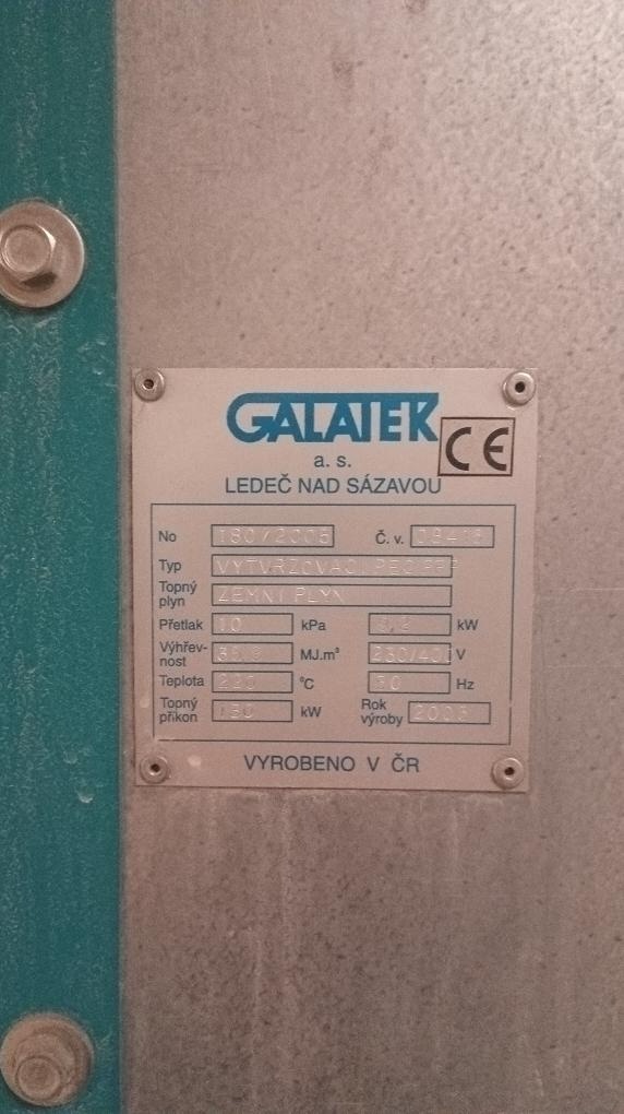 Průběžná lakovací linka včetně mokrého boxu