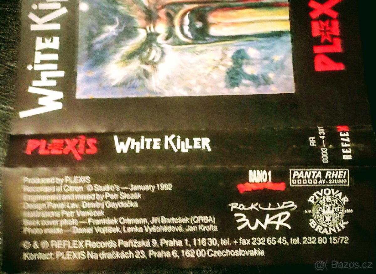 MC kazeta Plexis White Killer 1992
