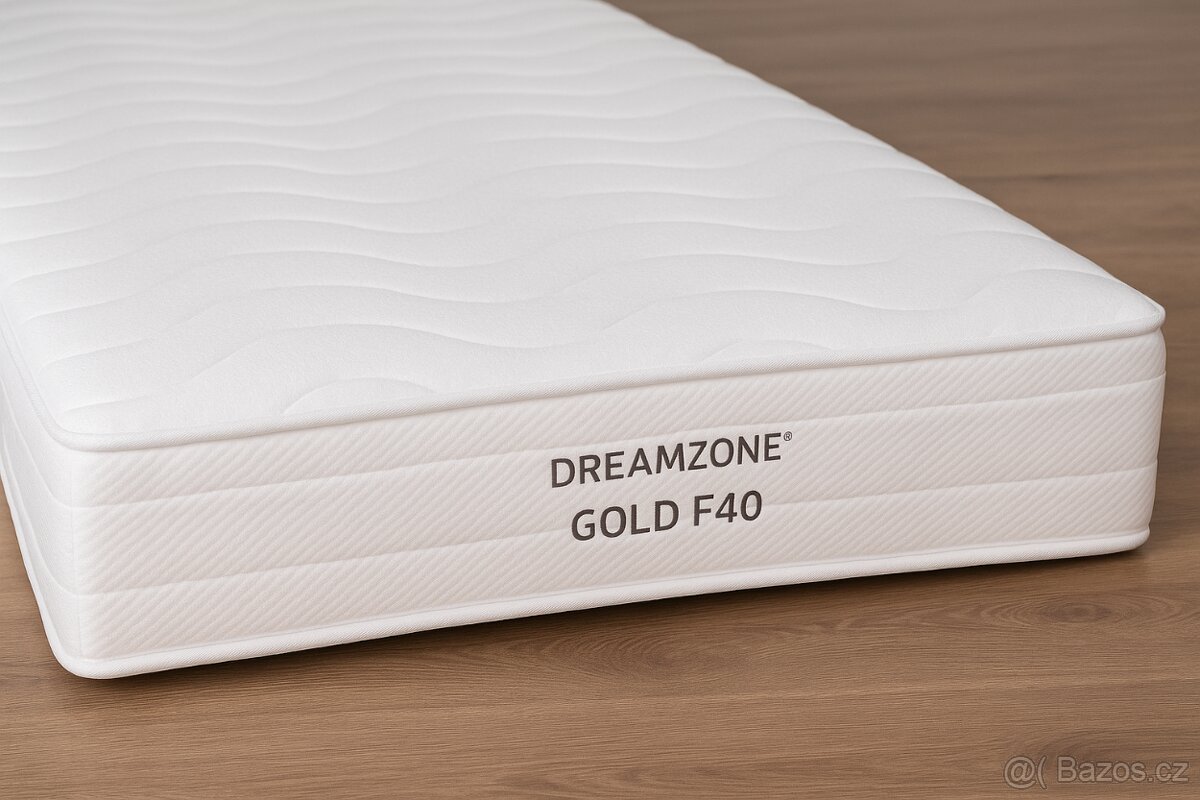 Prodám 2× matraci DreamZone Gold F40 – skoro nové (použité j