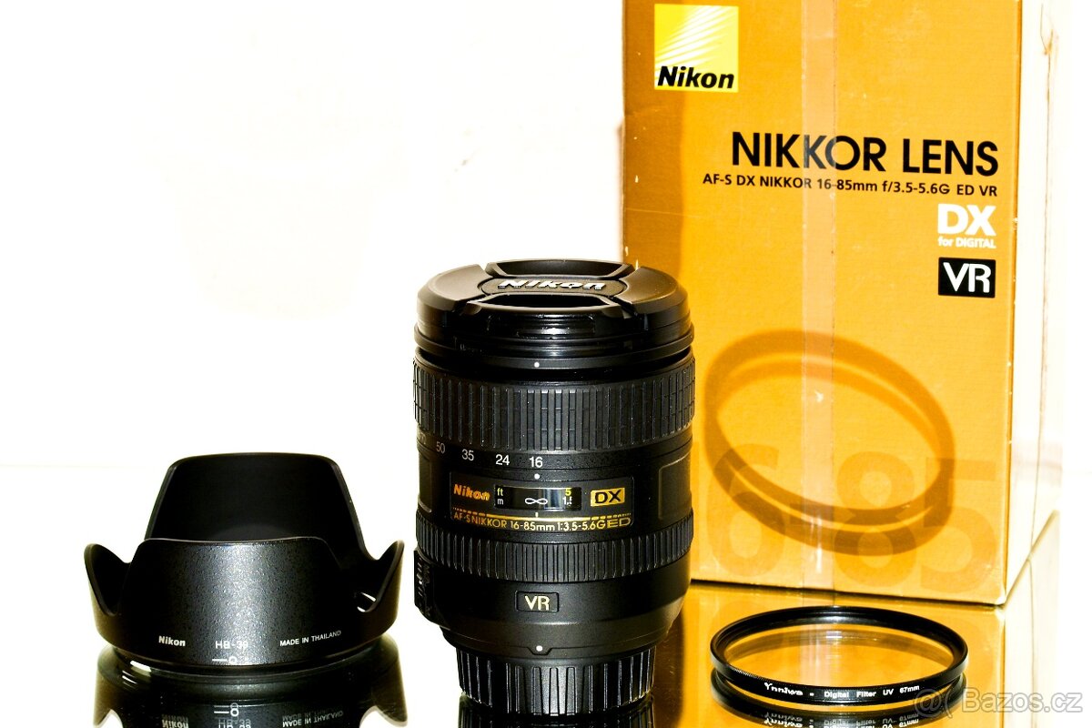 Nikon AF-S Nikkor 16-85mm VR + UV TOP STAV