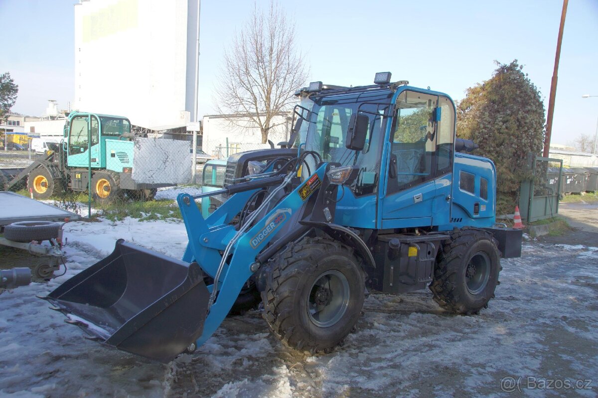 Kolový nakladač kloubový 1tuna zdvih