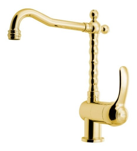 KIRKÉ stojánková dřezová baterie, zlato