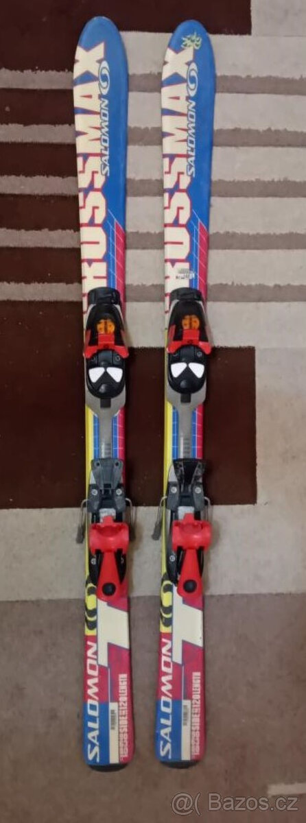 dětské sjezdové lyže s vázáním zn. SALOMON -120 cm