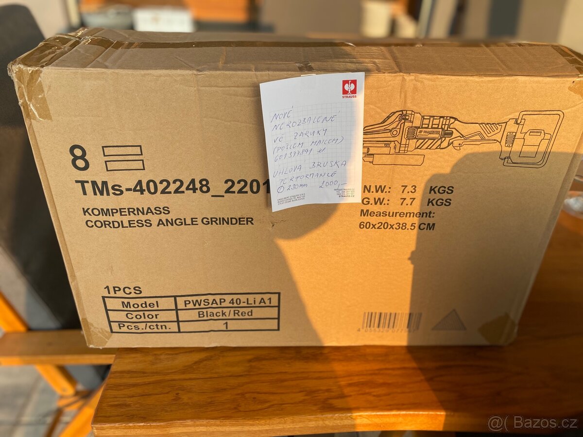 Úhlová bruska performance, NOVÁ