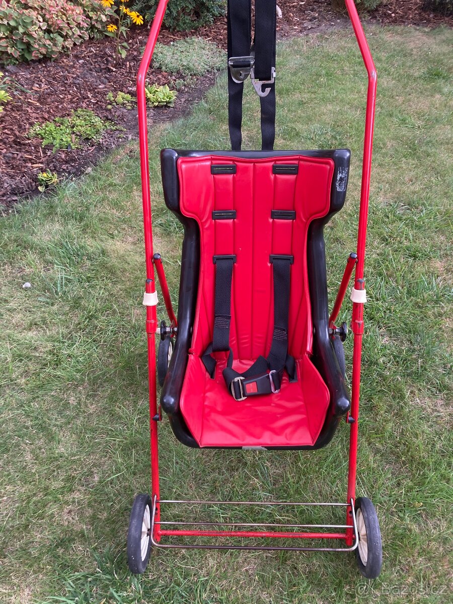 Retro dětská sedačka - 1. typ autosedačky