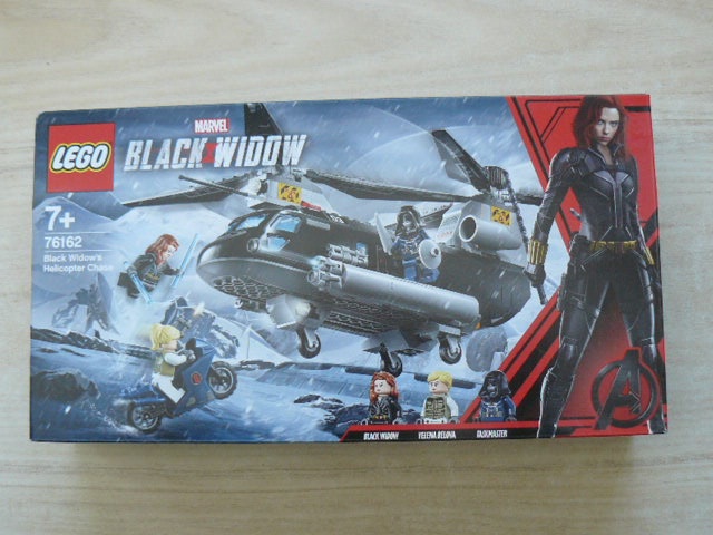 LEGO 76162 - Marvel - Black Widow a honička ve vrtulníku