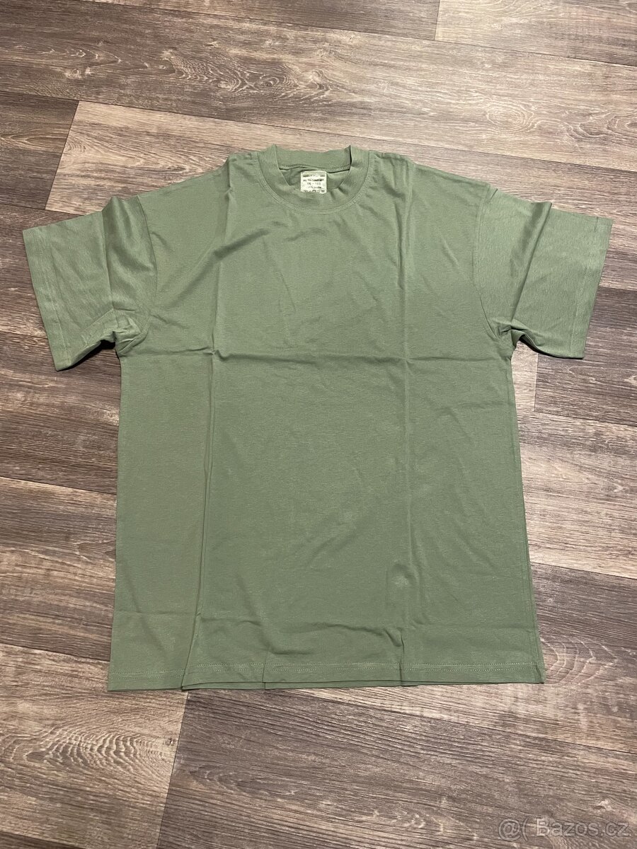 Vojenské tričko khaki letní