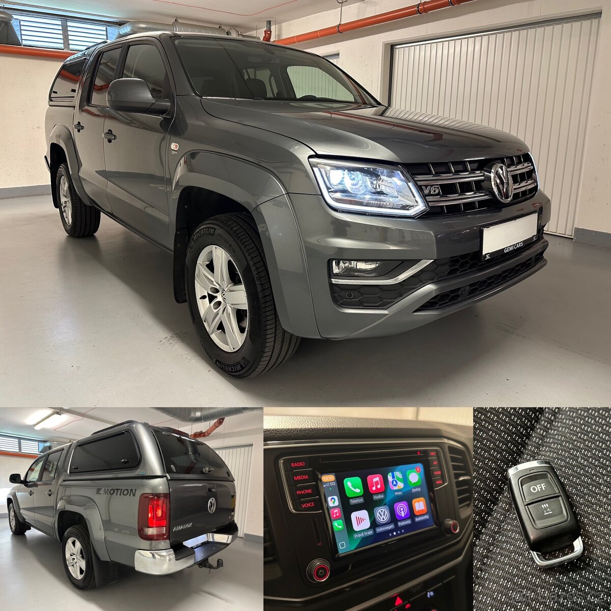VW AMAROK 3.0TDI 190kW 4x4 WEBASTO DSG CZ DPH CarPlay