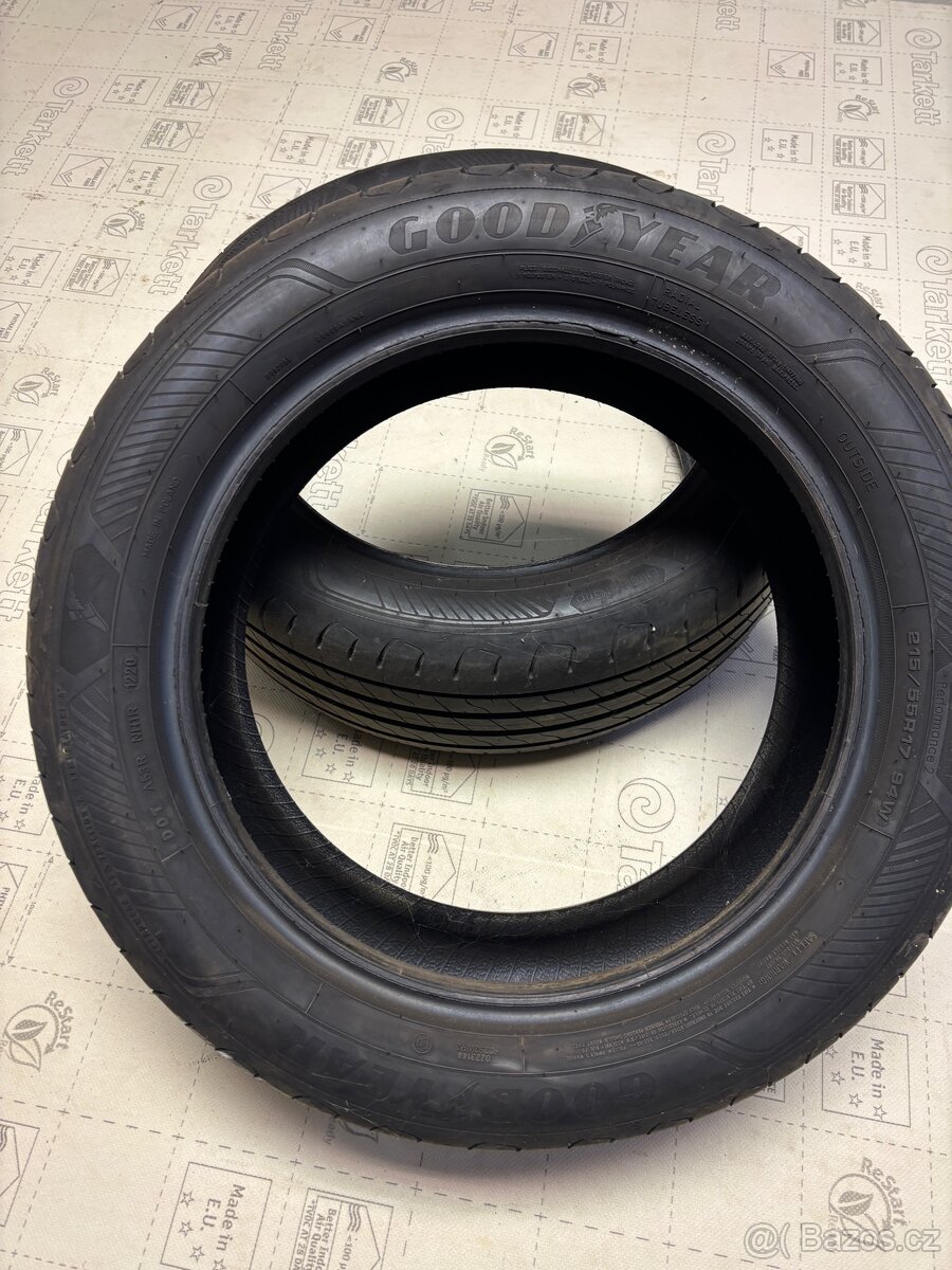 Goodyear letní gumy 215/55 r17