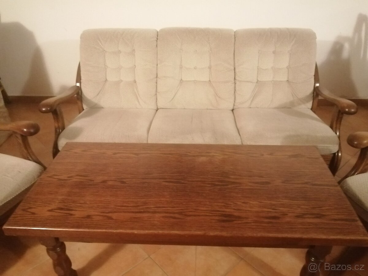 Prodám pěknou starožitnou sedací soupravu