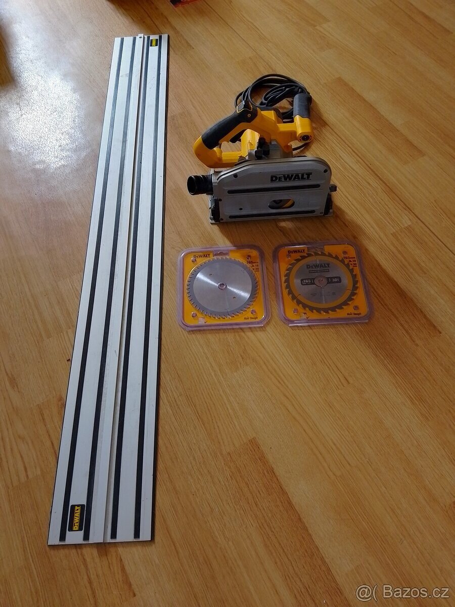Dewalt ponorná pila s vodicí lištou