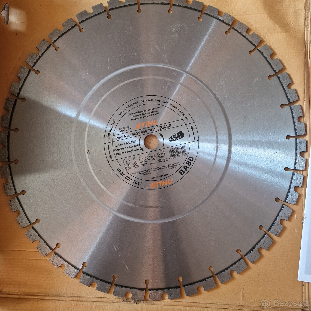 Diamantový rozbrušovací kotouč STIHL 400 mm/16"