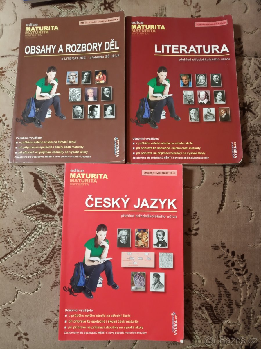Učebnice maturita - český jazyk, literatura