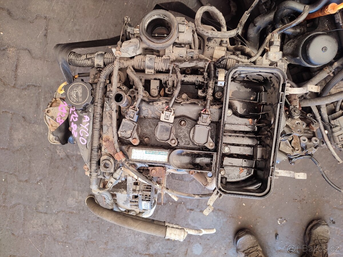 Prodám motor Toyota Aygo 1,0 BA č. 21282