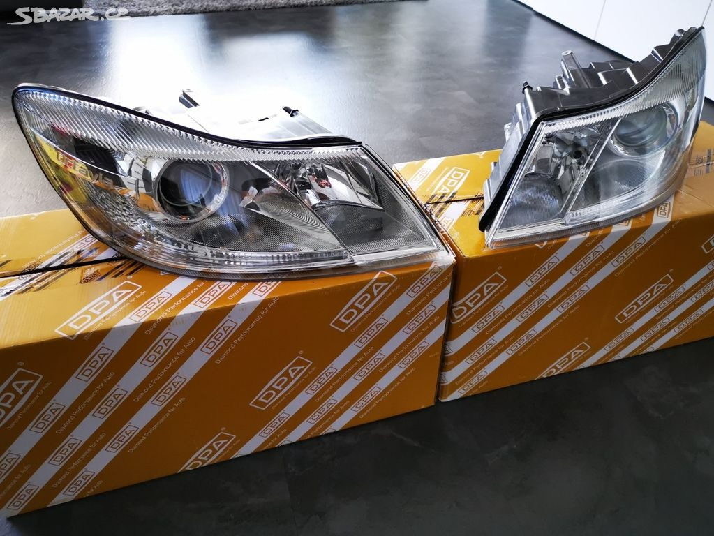 NOVÁ PŘEDNÍ SVĚTLA OCTAVIA 2 FACELIFT / ZASÍLÁME