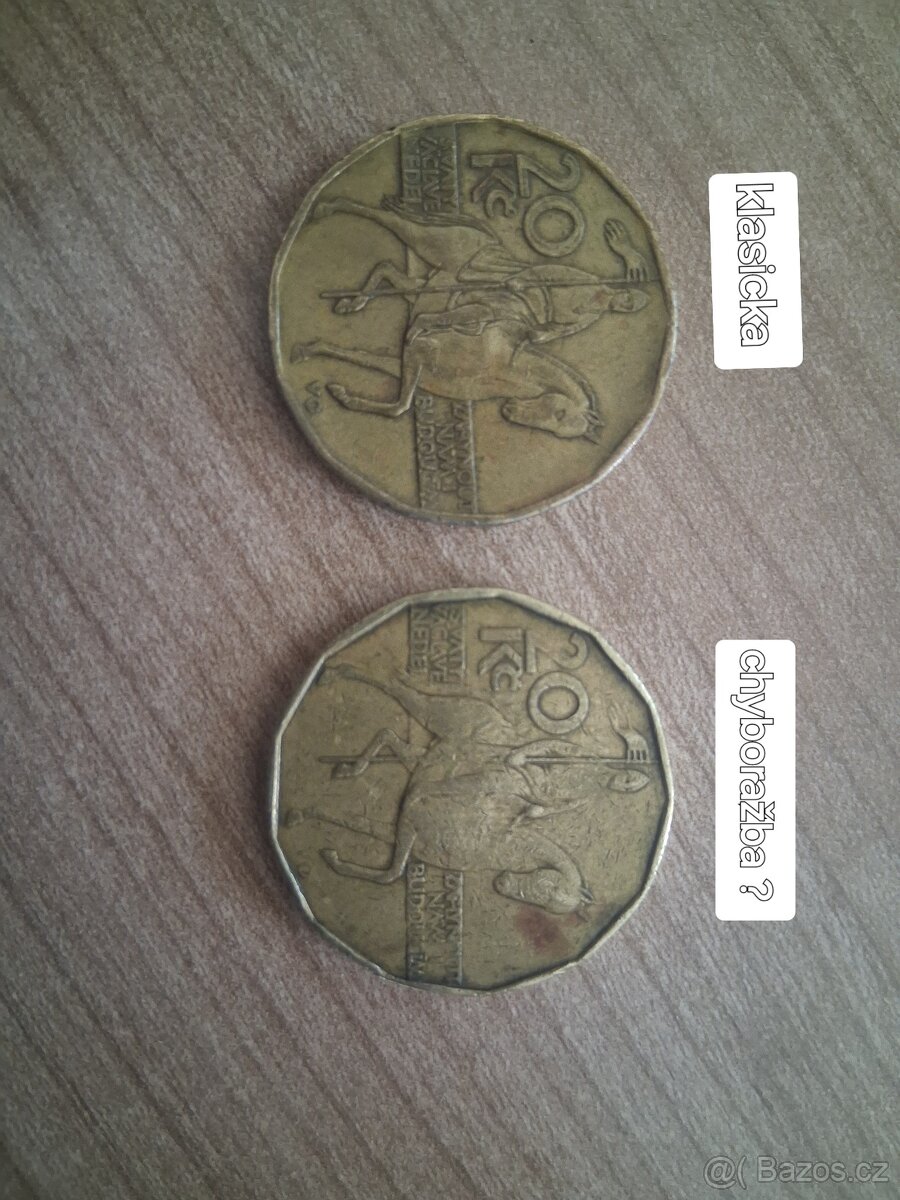 20kč rok 1993