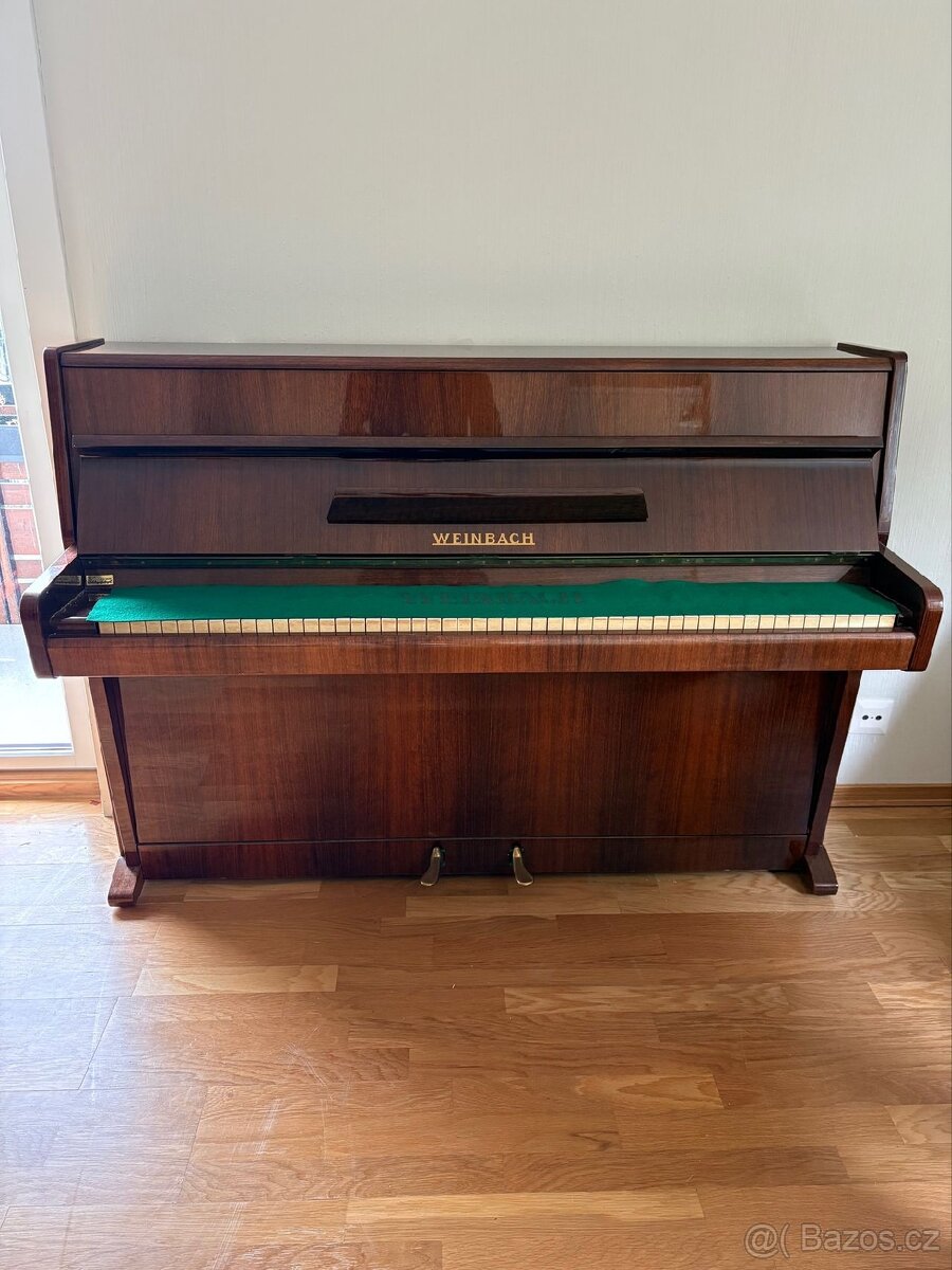 Piano Weinbach - Petrof - Hnědý lesk