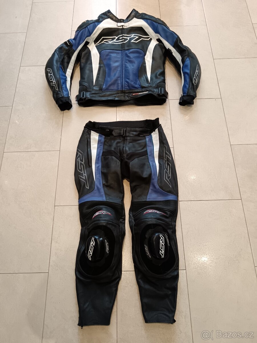 RST Pro Series-Pánská kožená moto kombinéza, dvoudílná
