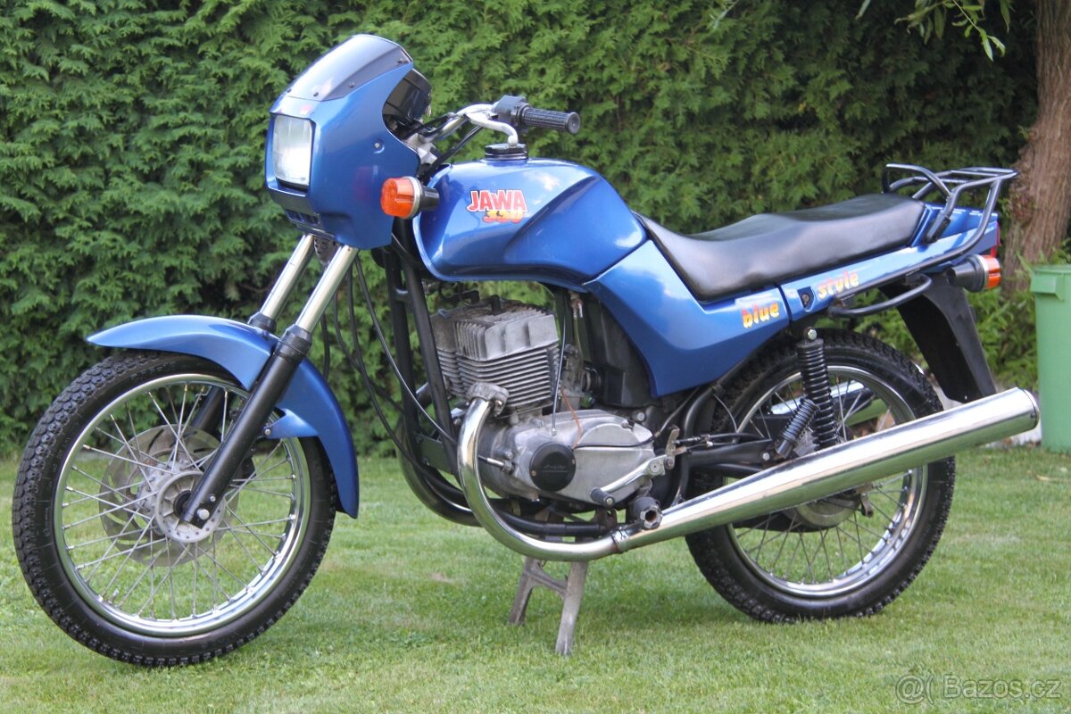 Jawa 350/640 BlueStyle s TP, oilmaster, Vape