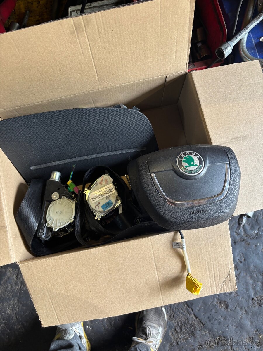 Airbagy s  el. pásy Fabia 2 Roomster