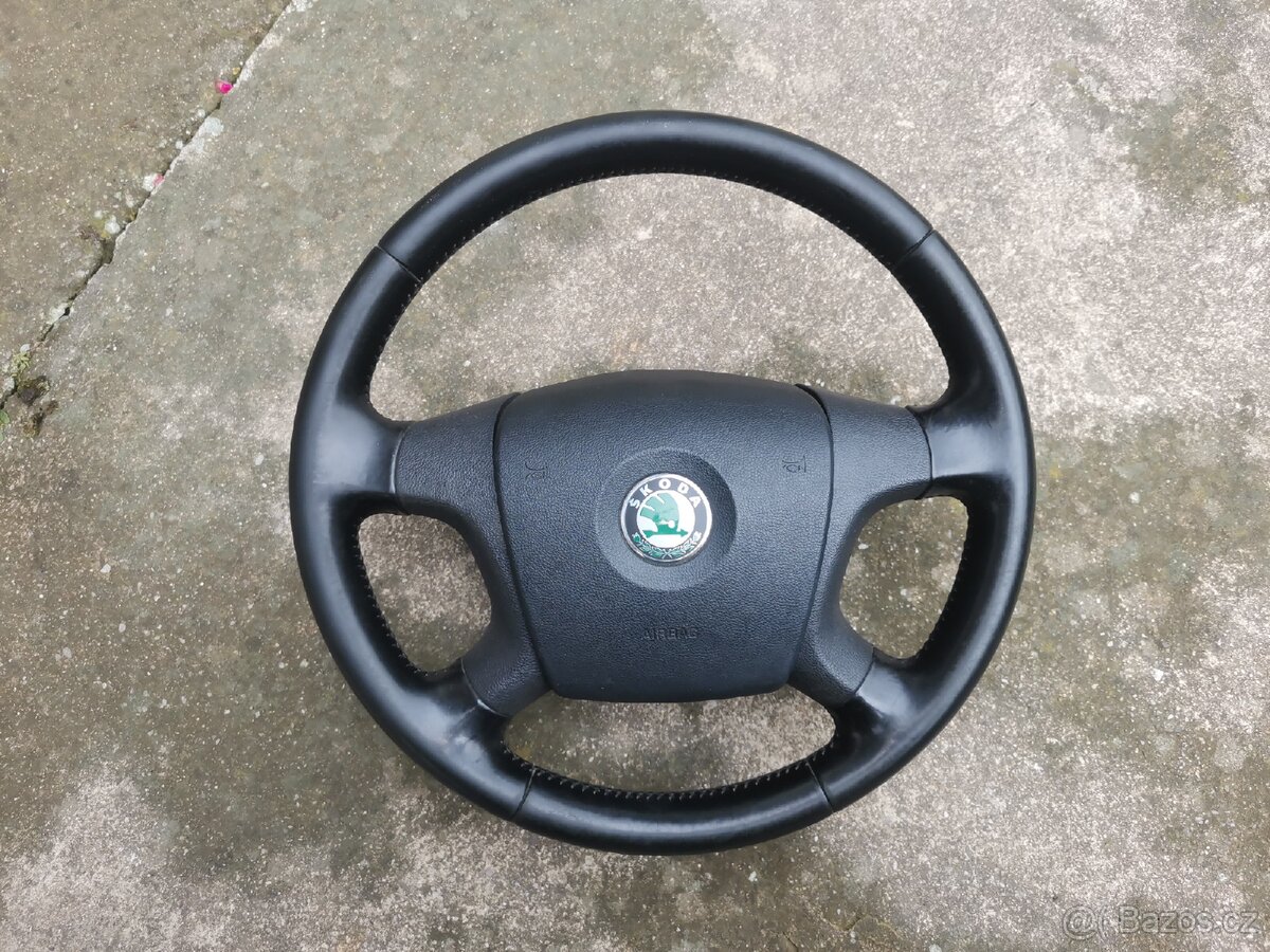 Kožený volant Škoda