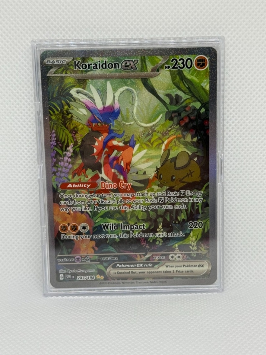 Pokémon karta Koraidon ex 247/198 – Scarlet & Violet –N MINT