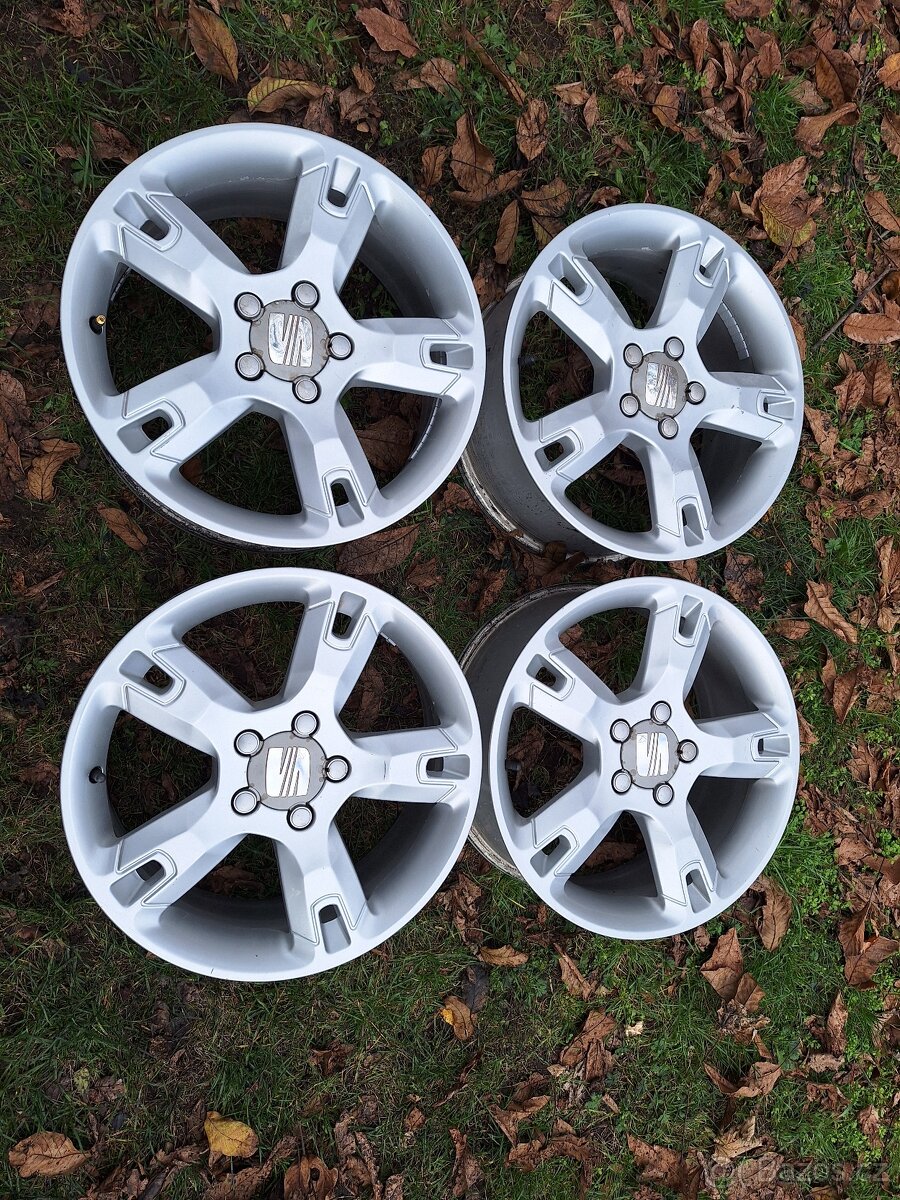 alu kola 5x112 R17 seat škoda vw