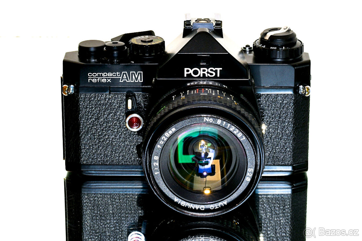 Porst AM + Danubia 2,8/28mm TOP STAV
