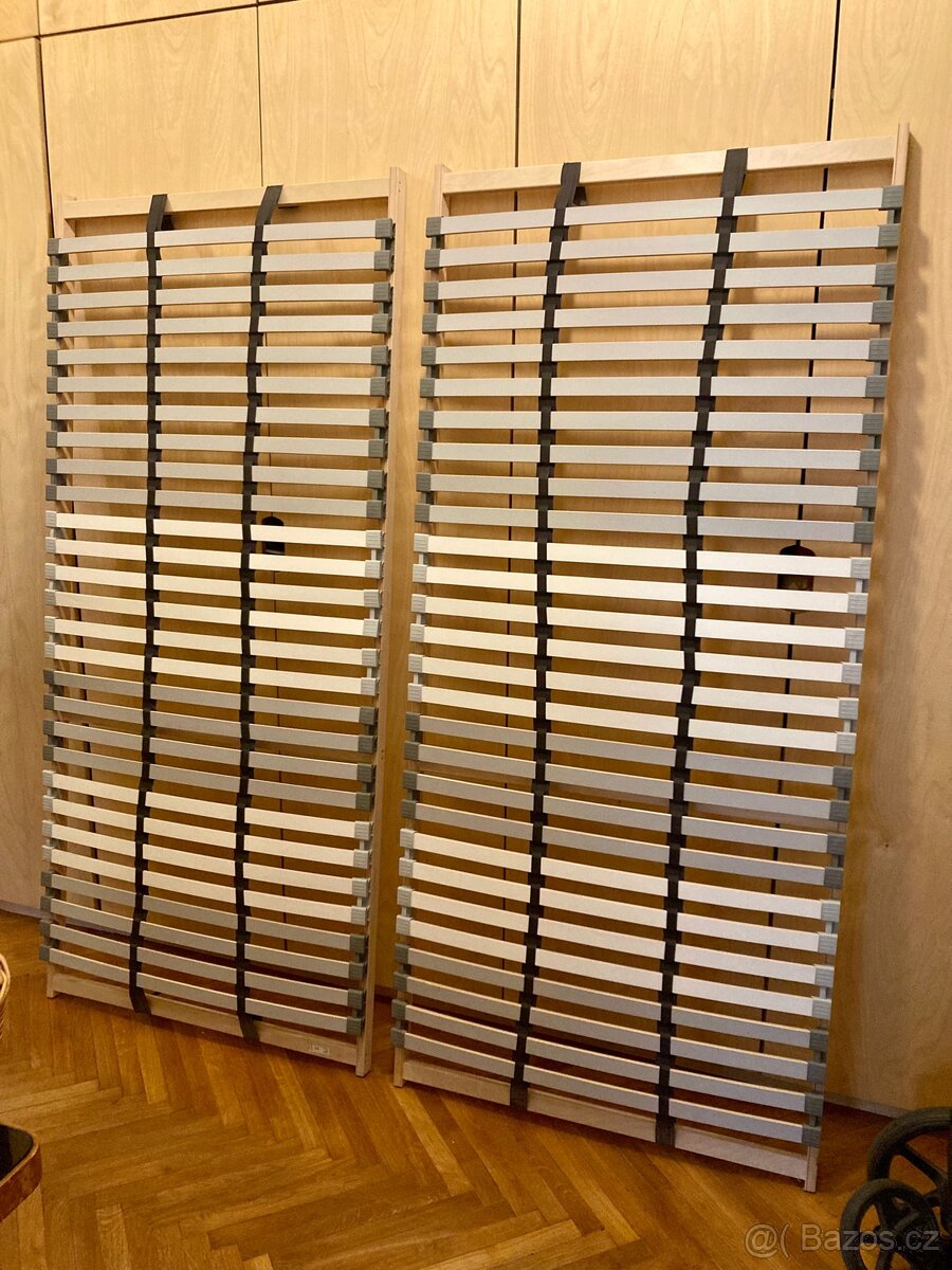 Dva rošty Ikea Lönset 90 x 200 cm