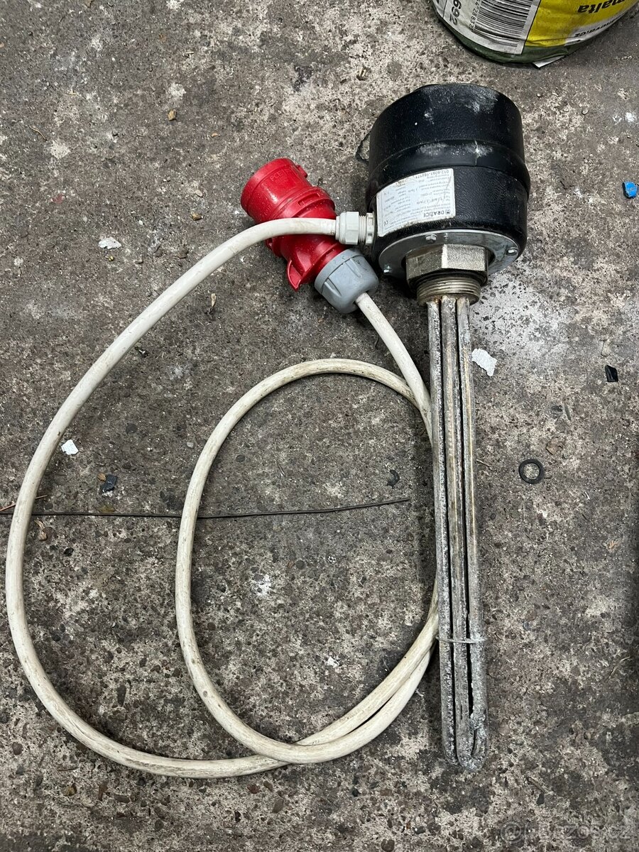 Topné těleso Dražice 400V 3,75Kw T/J 6/4"
