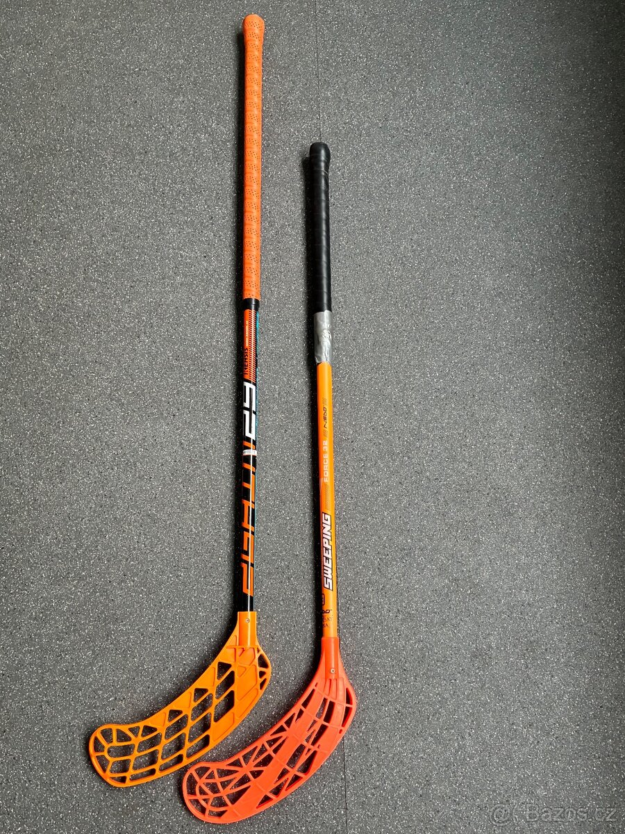 Florbalová hokejka hůl na florbal