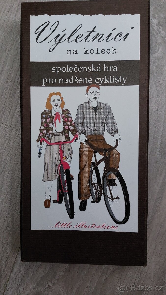 Desková hra - Výletnici na kolech