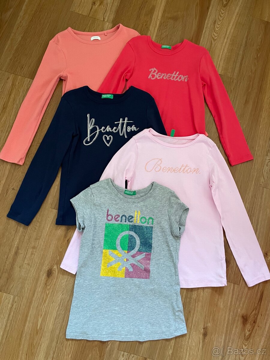 Mix triček vel.120-122