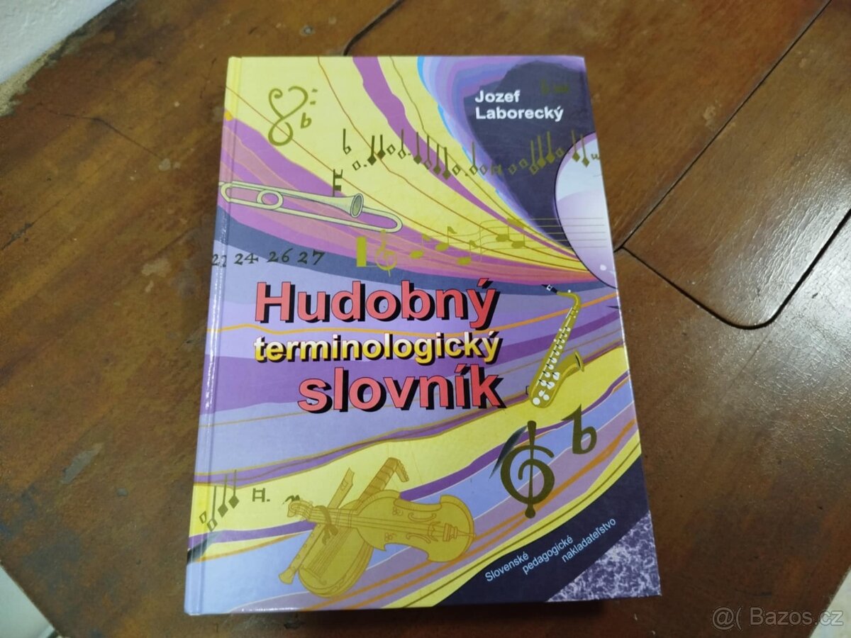 HUDOBNÝ TERMINOLOGICKÝ SLOVNÍK--Jozef Laborecký--počet strán