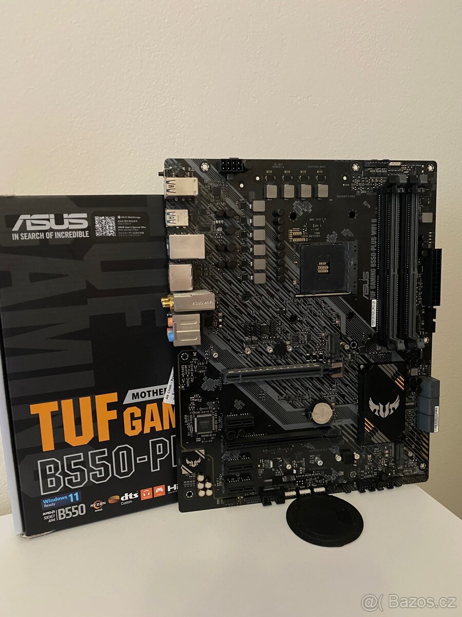 🛠️ ASUS TUF GAMING B550-PLUS (ATX) – NA DÍLY / NEBO OPRAVU